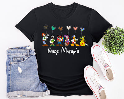 Matching family pirate night cruise shirts – Disney inspired design