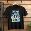 Trendy cartoon dad graphic tee with Bandit design