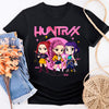 Bright and playful K-Pop Demon Hunters Bubble Pop Queens graphic tee