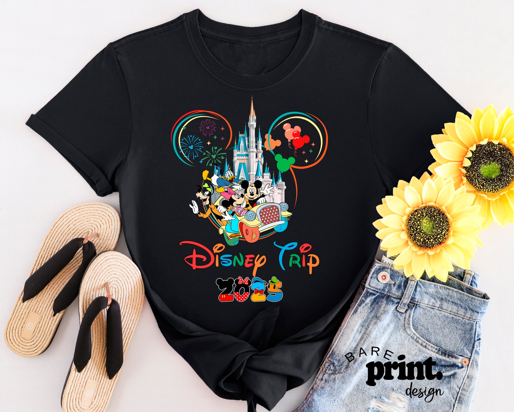 Road into the Magic graphic tee – perfect for dreamy Disney lovers