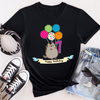 Pusheen Hello Kitty Inspired Birthday Tshirt