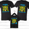 TMNT Inspired Birthday Family Tshirt