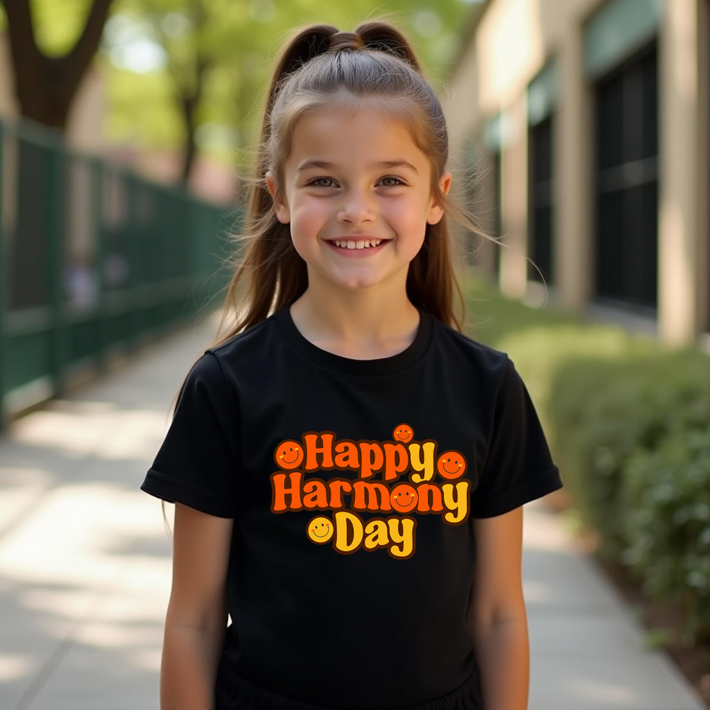Happy Harmony Day Tshirt - Everyone Belongs