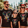 Colourful castle and character Disney graphic tee – perfect for park day outfits