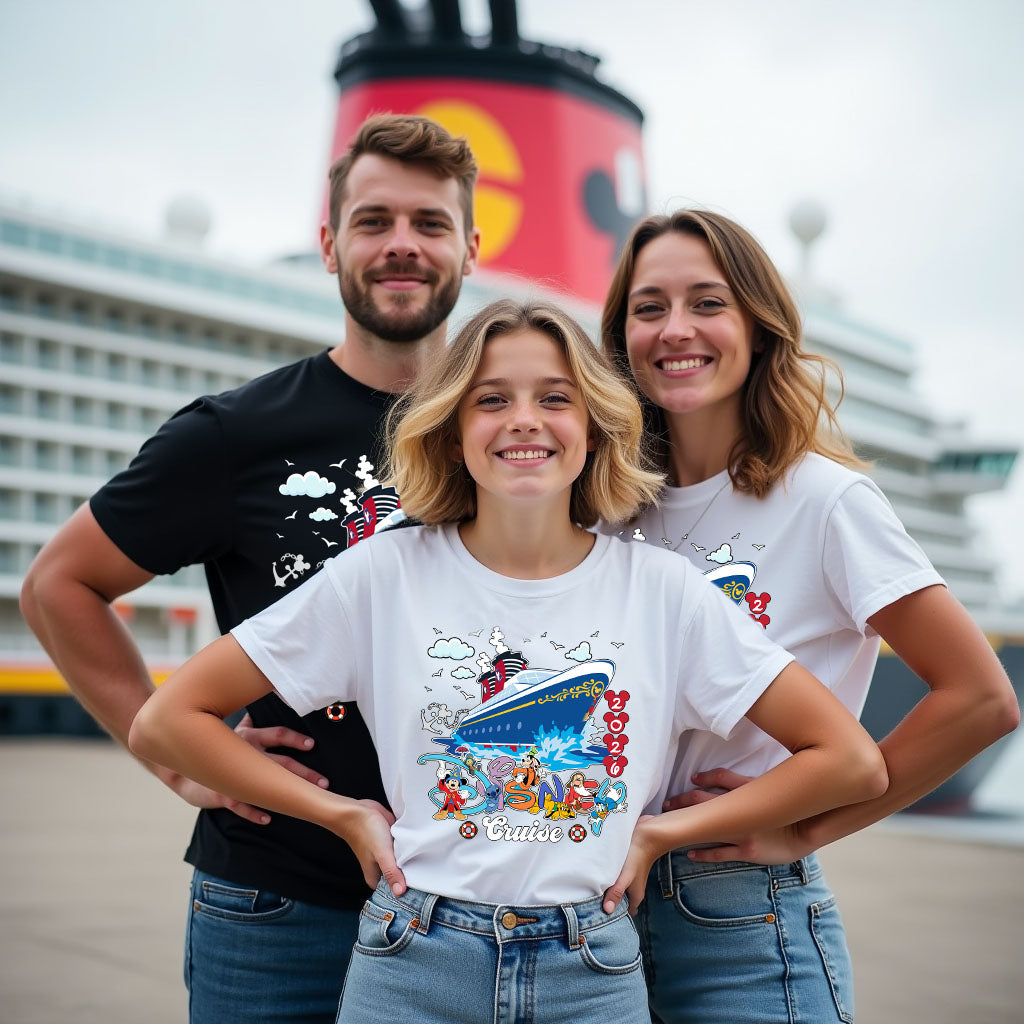 Character Cruise Crew – Disney Cruise Inspired T-Shirt