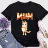 Cartoon Chilli Bluey mum inspired shirt