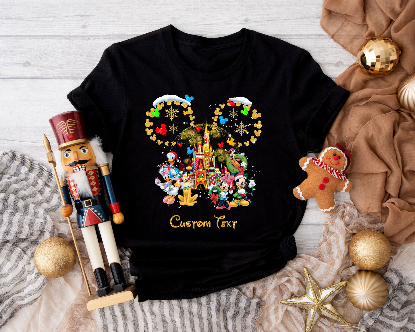 Sparkling Castle Magic - Christmas Disney Inspired Tshirt