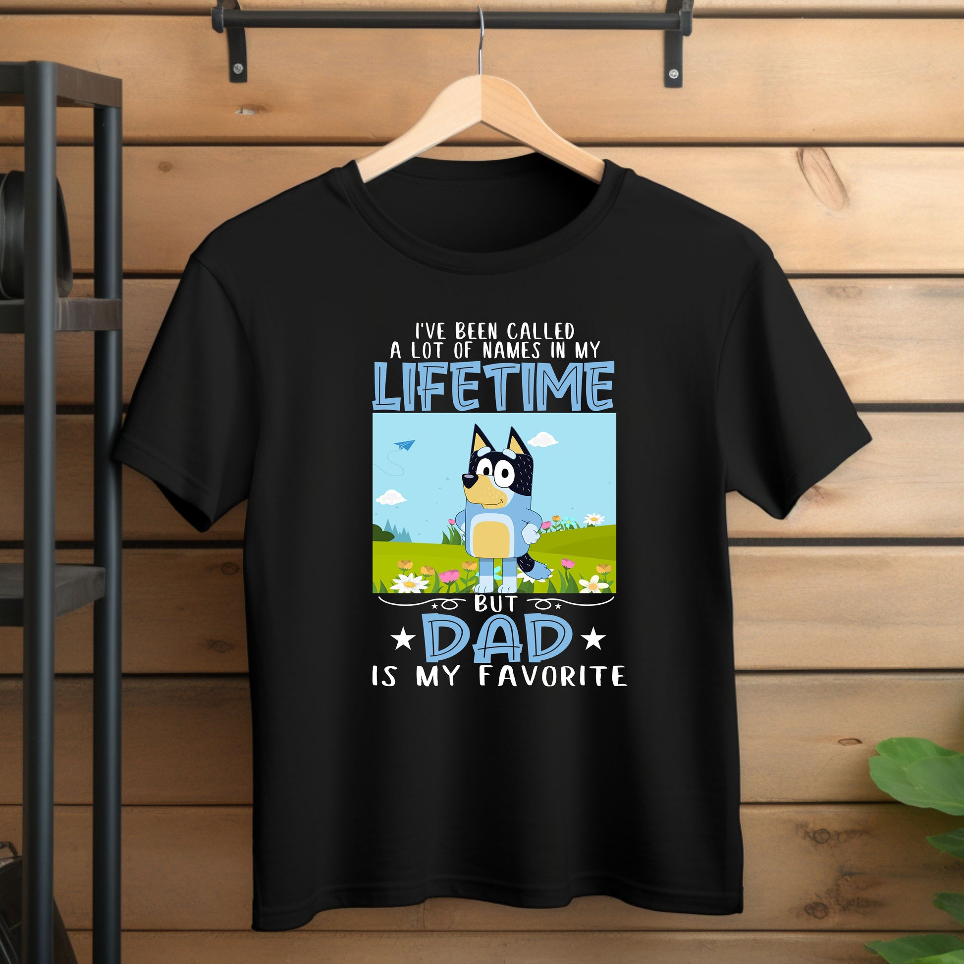 Fun Father’s Day dad t-shirt for Bluey fans