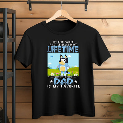 Fun Father’s Day dad t-shirt for Bluey fans