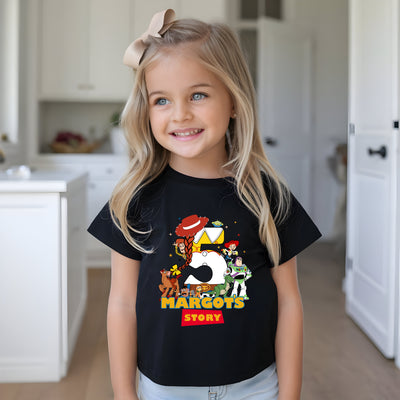 Jessie Toy Story Inspired Birthday T-shirt with custom age and name