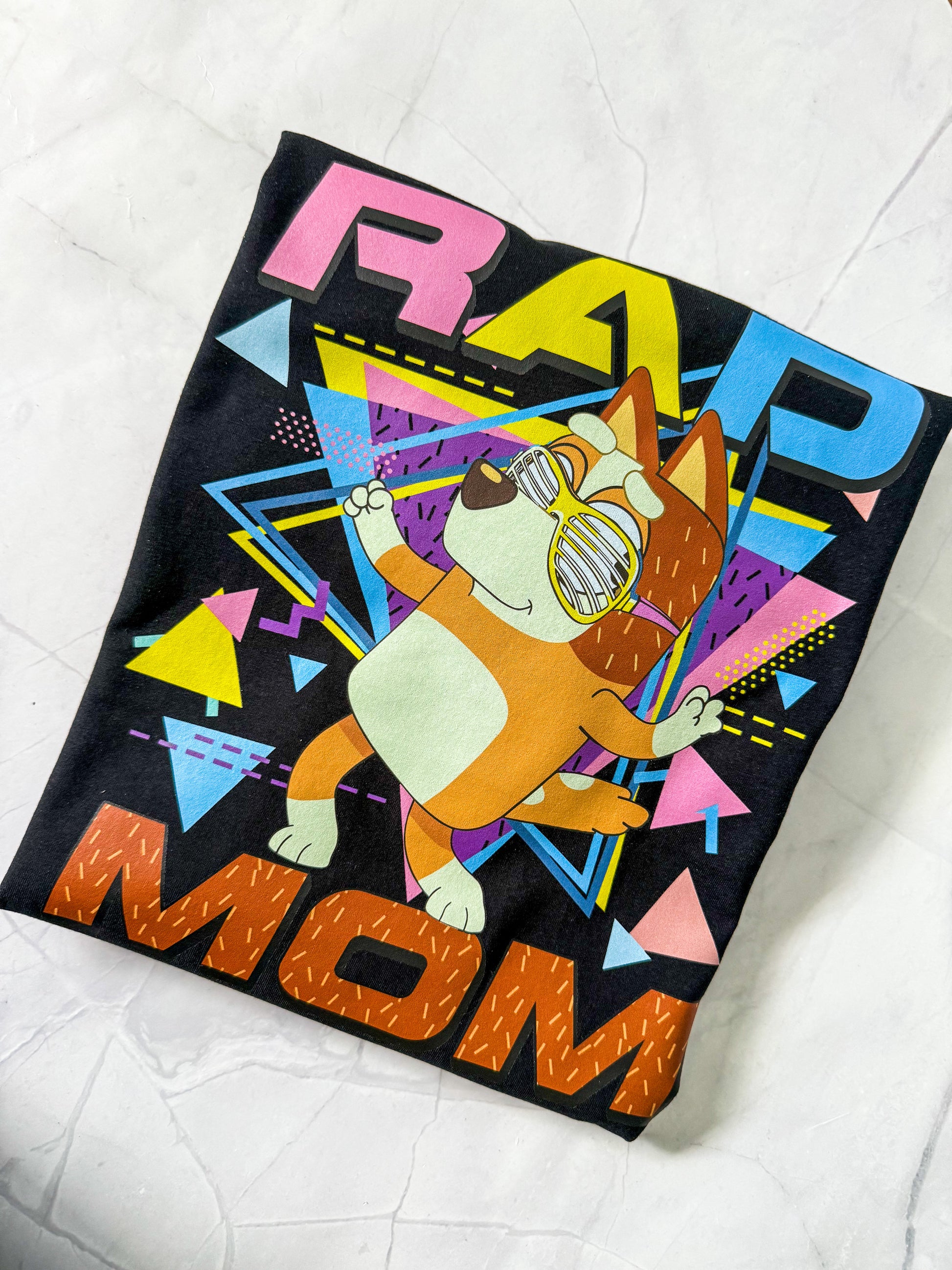 Rad Mom Chilli Bluey Inspired T-Shirt gift for mums and families