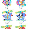 Boss Dad & Matching Family – Bluey Inspired Tshirt