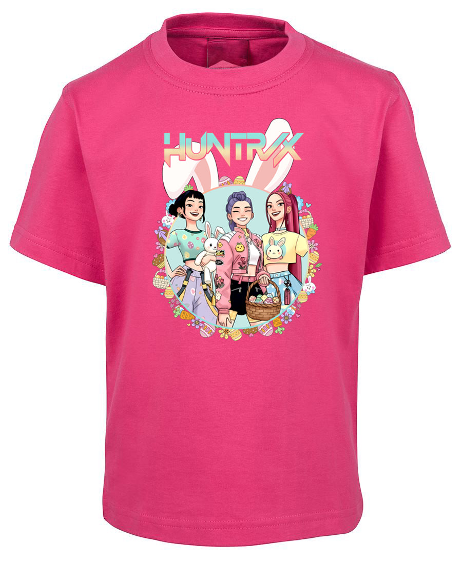 Easter Bunny Demon Hunter Tshirt - Kpop Aesthetic Graphic