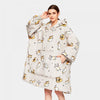 Oversized Wearable Blanket Hoodie – Plush & Personalised