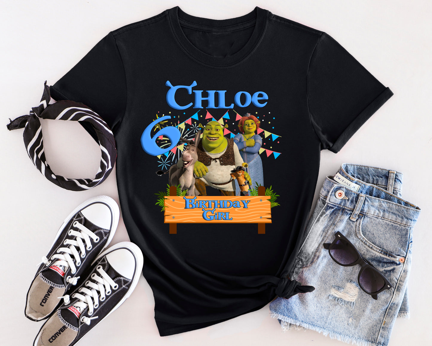 Shrek Inspired Birthday Family Tshirt #2