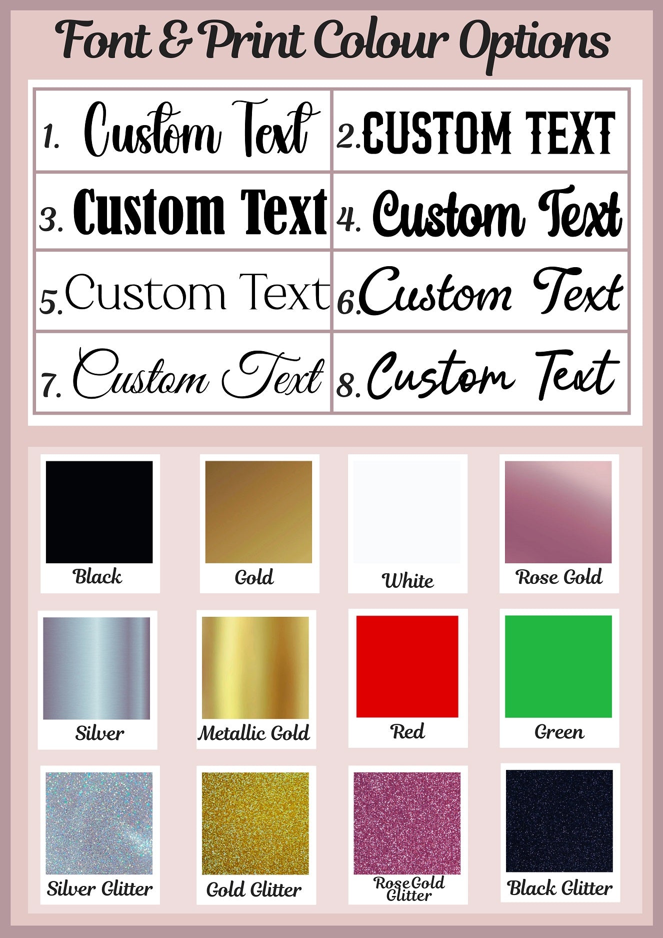 Custom Printed Sash