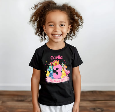 Princess Inspired Birthday Family Tshirt #2
