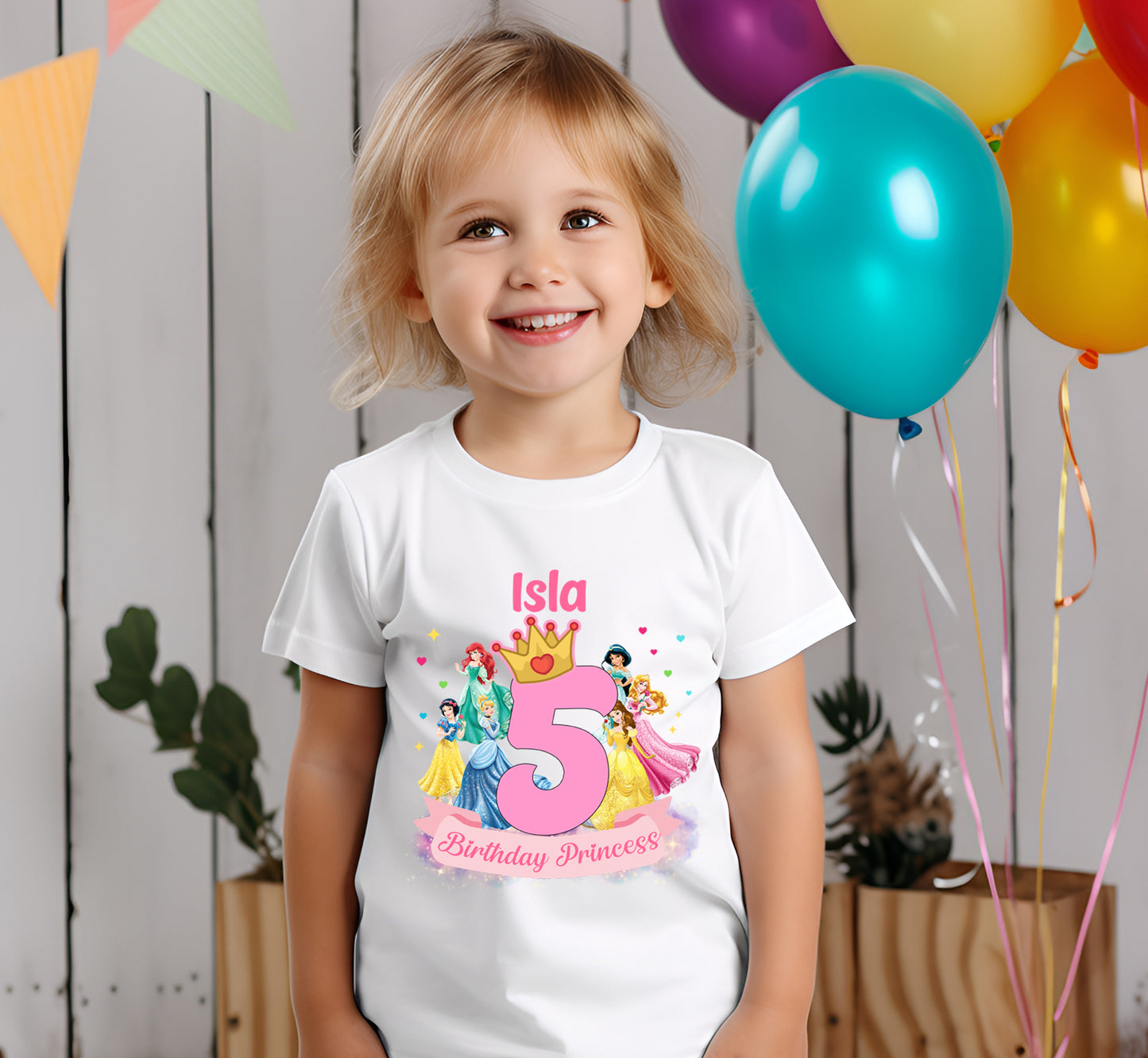 Princess Inspired Birthday Family Tshirt #2