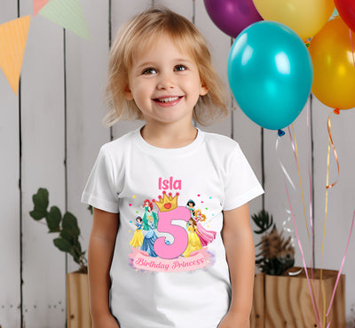 Princess Inspired Birthday Family Tshirt #2