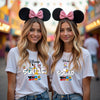 Disney group tee – Character Squad t-shirt styled for theme park fun