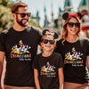 Disneyland Family Vacation Disney inspired t-shirt – front view with playful design