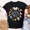 Drink Around the World graphic tee – perfect for Disney adults and group trips