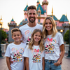 Disney inspired pink castle and ears graphic tee design