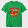 Merry Christmas Mate - Aussie Kangaroo Sleigh Tshirt