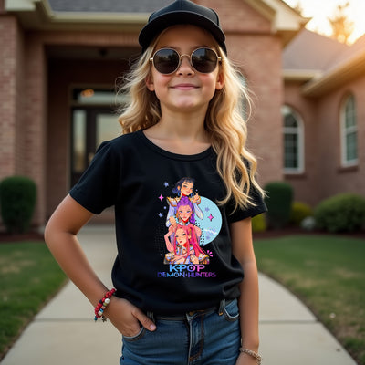 Born to Perform K-Pop Inspired Tshirt with Demon Hunters graphic design