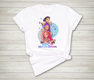 Unisex K-pop streetwear graphic tee for fans and idol lovers