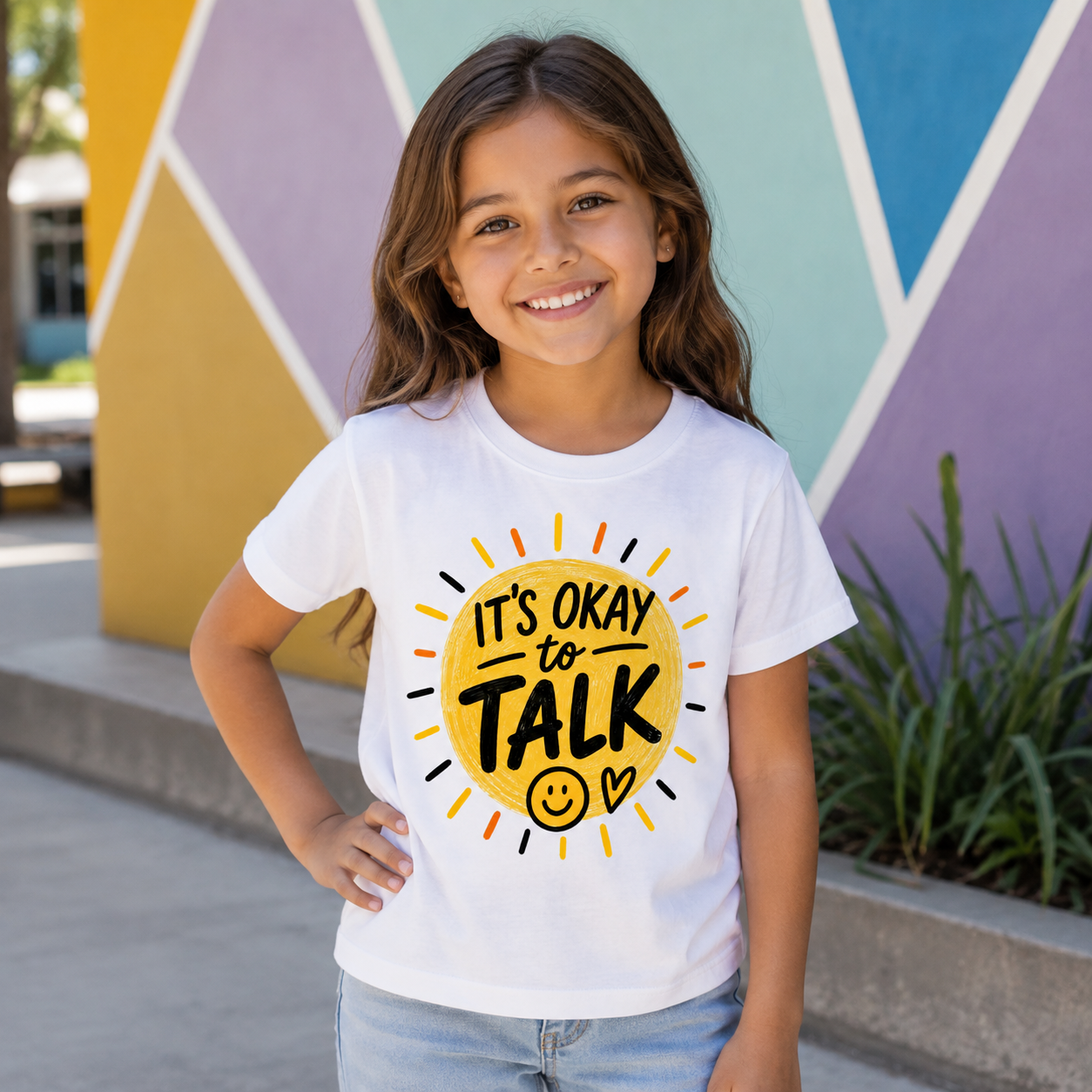 It's Okay to Talk - Mental Health & Kindness Tshirt