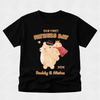 Teddy Bear Piggy Back -  Our First Fathers Day Matching Tshirt