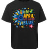 In April We Wear Blue - Autism Awareness TShirt