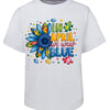 In April We Wear Blue - Autism Awareness TShirt