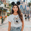Disney inspired Castle Collection t-shirt – styled outfit flat lay