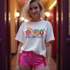 Peace Love 80s - 1980s Theme Tee