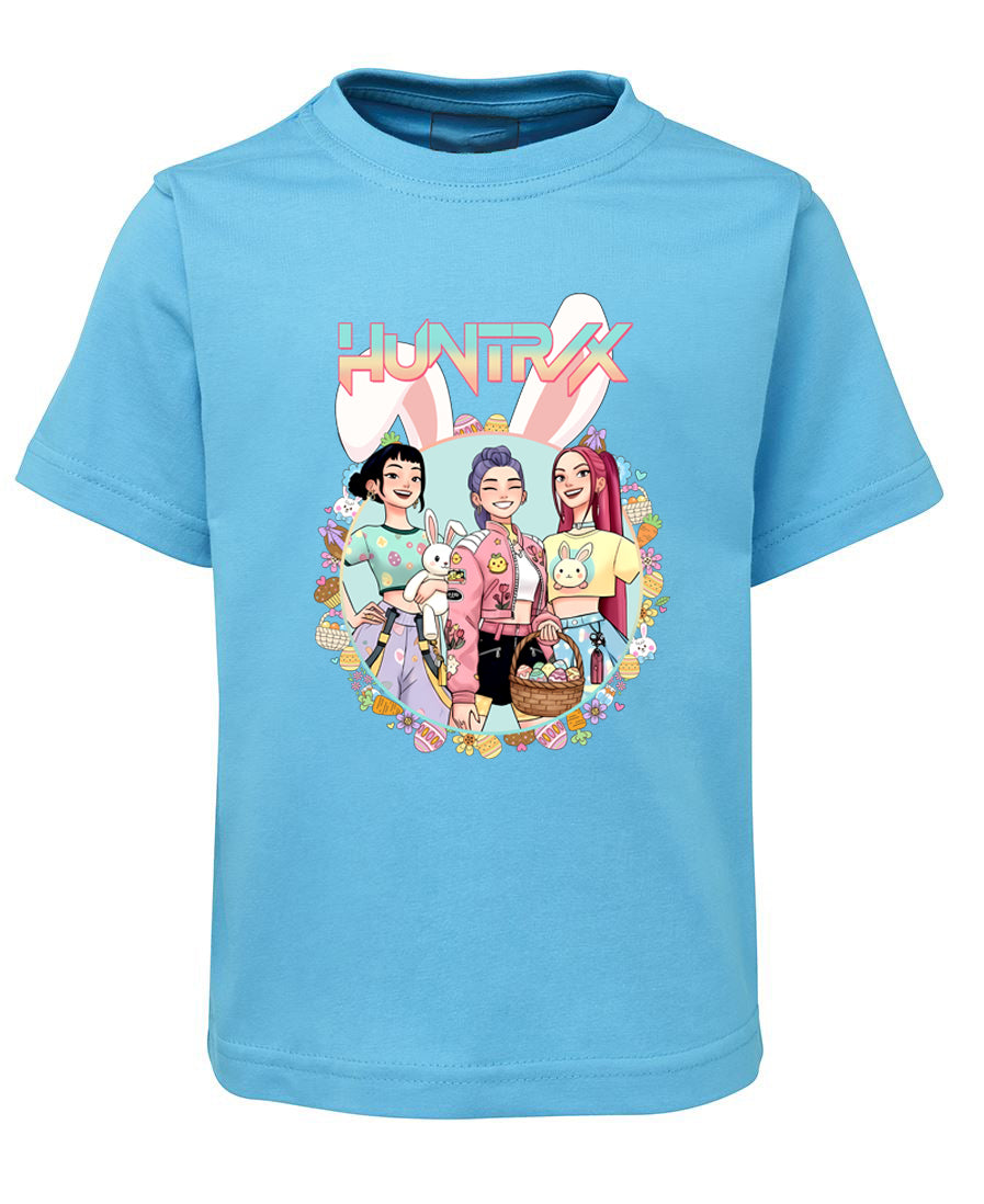 Easter Bunny Demon Hunter Tshirt - Kpop Aesthetic Graphic