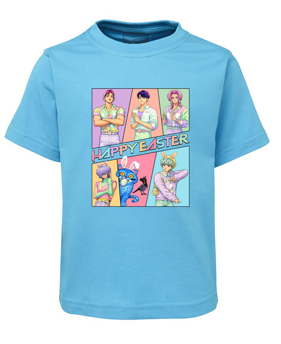 Happy Easter Saja Boys Inspired Tshirt - Kpop Demon Hunters