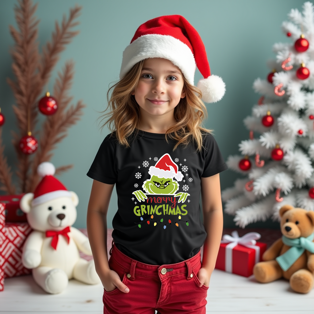 Merry Grinchmas t-shirt perfect for Grinch lovers and Christmas parties