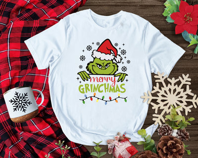 Funny Merry Grinchmas shirt for holiday celebrations