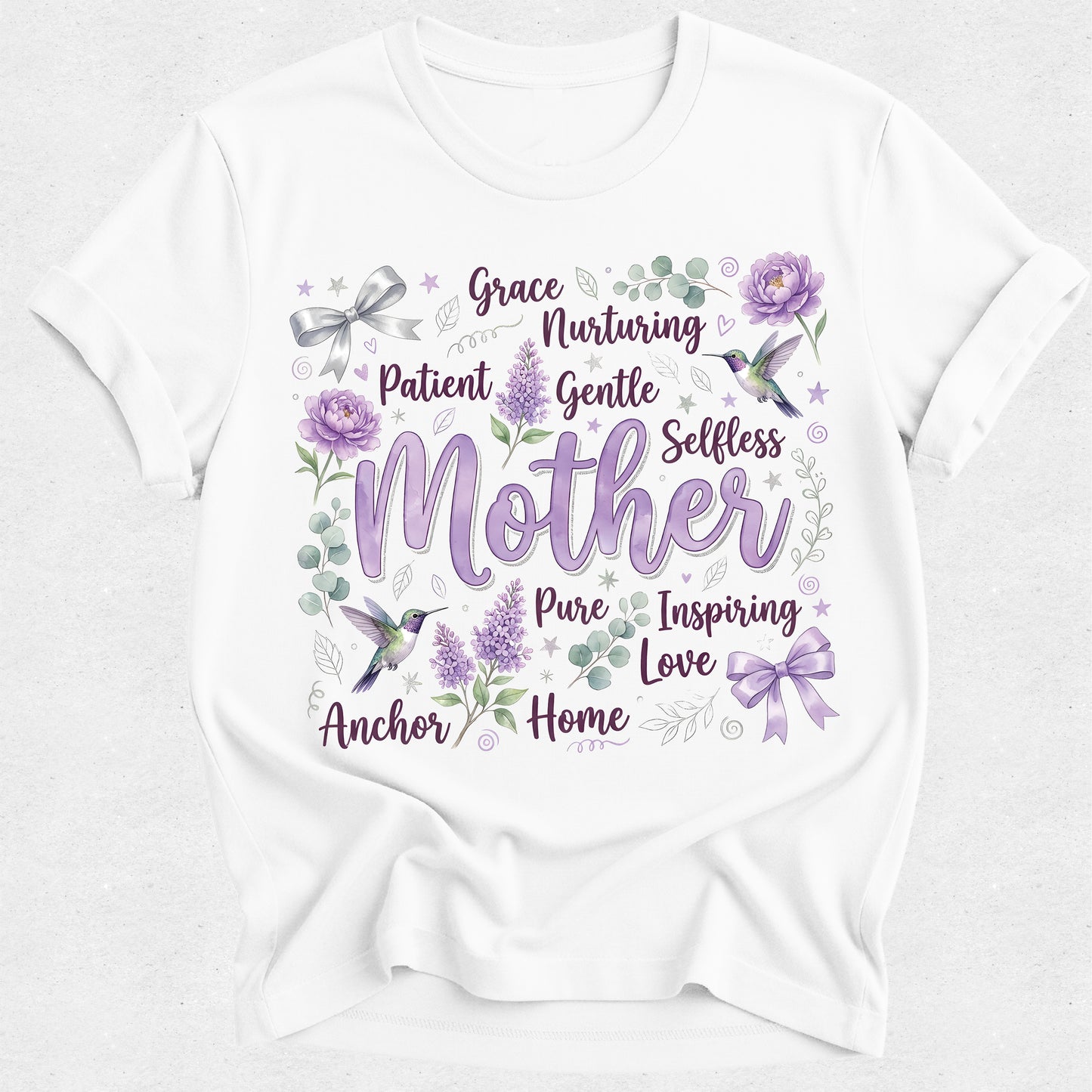 Mother Floral Tshirt - Mothers Day