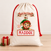 Personalised Christmas Santa Sack – North Pole Express - Elf