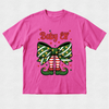 Elf Bow Shoes - Personalised Christmas Tshirt