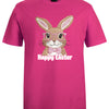 Happy Easter Cute Bunny Rabbit T-Shirt -  Stitched Style Tee
