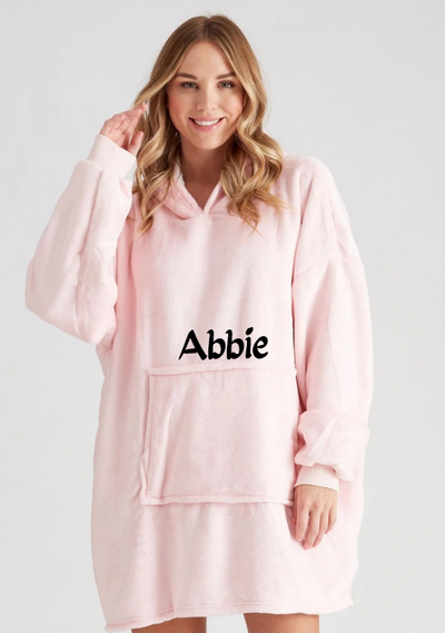 Wearable Blanket Hoodie – Plush & Personalised