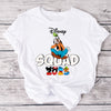 Character Squad tee – casual Disney park day outfit with shorts