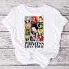 Rebel Princess Eras Tour Tshirt flat lay – tattooed Disney-inspired princesses design