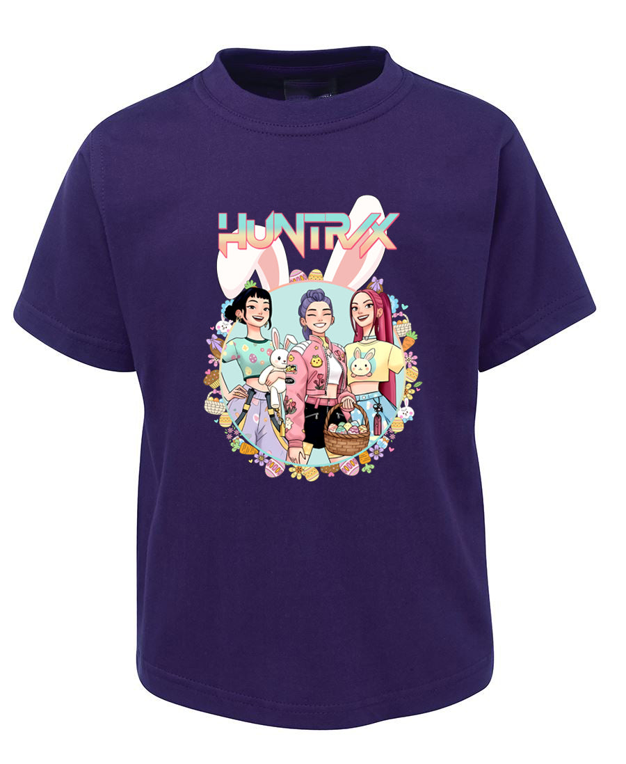 Easter Bunny Demon Hunter Tshirt - Kpop Aesthetic Graphic