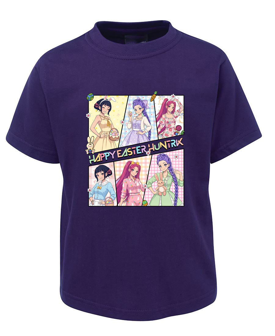 Happy Easter Huntrix Easter Themed Tshirt - Kpop Eras Style