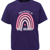 Promoted to Big Sister - Rainbow Pregnancy Announcement Tshirt